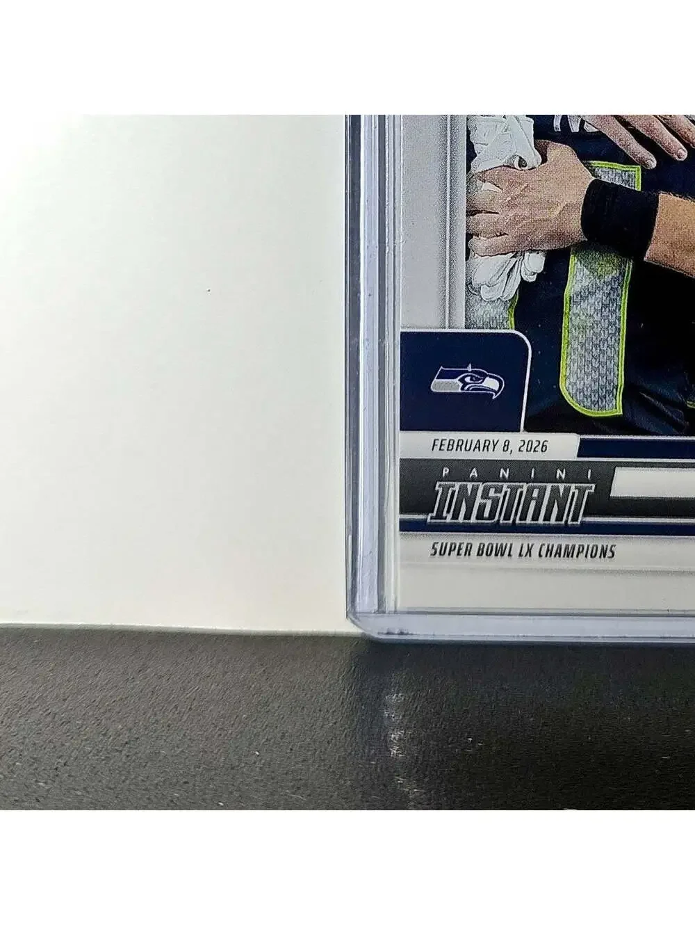 Jake Bobo 2026 Panini NFL Super Bowl LIX Champions #30 Card Seattle Seahawks